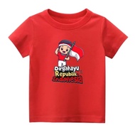 Promo Atasan Kaos Anak Laki 17 Agustus Baju Anak Merah Putih Merdeka