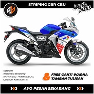 CBR CBU MANDALIKA STRIPING CBR CBU THAILAND STICKER/ CBR CBU MOTORCYCLE BODY STICKER ACCESSORIES