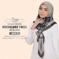 Ariani Hourglass Twill Printed Square Collection