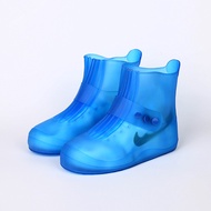 PVC Rain Shoe Cover Beam Port Overshoes Rain Boots Slip Waterproof Raincoat High-Top Wholesale Bulk Accessories Supplies