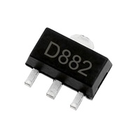Transistor D882 SOT-89 30V 3A NPN Pin