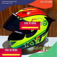 Helm full face KYT RC-7 original modif (paket ganteng) IFA HELMET