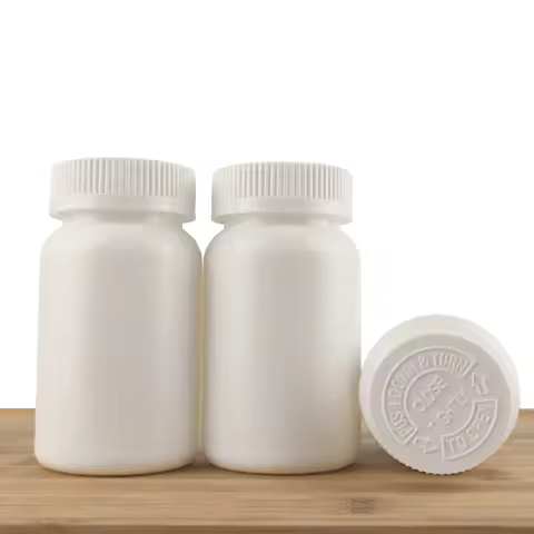 4/10/30/50pcs 100ml 100cc HDPE Empty Plastic Pill Medicine Bottles Child Proof Lids Pharmaceutical C