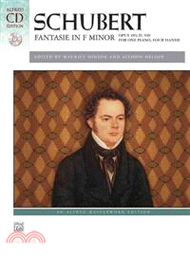 Schubert Fantasie in F Minor ─ Opus 103; D. 940, for One Hand, Four Hands