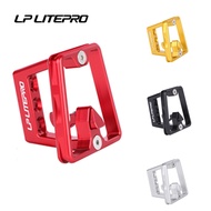 LP Litepro Bicycle Front Carrier Block Bracket Holder 3 Hole Front Rack Carrier Bag se For Dahon Folding Bike