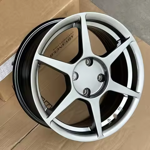 100X4 15 Inch R15 Alloy Casting Wheel Hub Body Car Rim