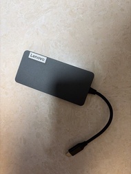全新 Lenovo USB-C 7-in-1 Hub 原裝擴展塢｜Type C集線器｜HDMI｜USB3.0｜SD讀卡｜PD供電｜Gigabit LAN｜Mac mini / ThinkCentre 