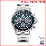 【Direct from Japan】ORIENT Mako SOLAR PANDA Solar Panda Made in Japan with Japanese manufacturer's warranty RN-TX0204E Men's Green