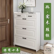 Space-Saving Shoe Cabinet Entrance Cabinet Dumping Storage Cabinet Doorway Shoe Rack Large Capacity 