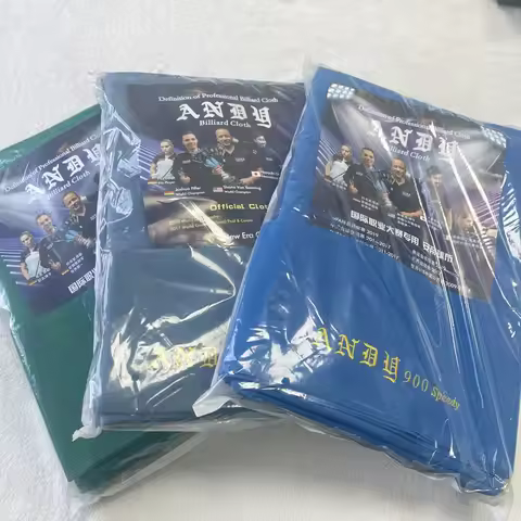 9ft original Andy 900 billiard table cloth blue/green/powder blue full set of pool table cloths for 