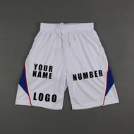[Free Customization] Basketball Shorts Game Uniform Jersey Men's Basketball Basketball Shorts Printe