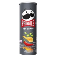 Pringles Hot & Spicy / Kripik Kentang Rasa Pedas 102 Gr