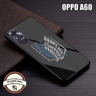 HP SENJACASE SOFTCASE GLASS ALL TYPE OPPO A60/A1K/C2/A16K/A16E/F7/A3S/A98/A15G NEWEST - Silicone - G