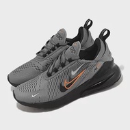 Nike 休閒鞋 Air Max 270 男鞋 灰 黑 橘 氣墊 緩震 運動鞋 FN7811-001