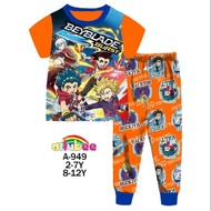 Pyjamas Beyblade Ailubee 2 - 12y (Ready Stock in Malaysia)