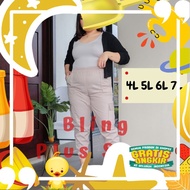 UNGU KATUN Bling - Premium Jumbo Jogger Cargo Pants Grade A Drill Cotton Thick Smooth Elastic Waist 