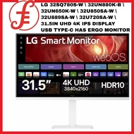 LG 32UN880K-B \ 32UN650K-W \ 32U850SA-W \ 32U889SA-W \ 32U720SA-W 4K IPS DISPLAY USB TYPE-C HAS ERGO