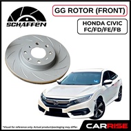 Honda Civic FC/FD/FE/FB - Schaffen GG Disc Rotor (Front)