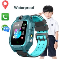 POSHI Kids Smart Watch with Sim Card Gps Tracker SOS Call Phone Camera Voice Chat Waterproof Jam Pintar Kanak-kanak for Girls Boys Wrist Watch