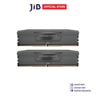 32GB (16GBx2) DDR5 5600MHz RAM (หน่วยความจำ) CORSAIR VENGEANCE DDR5 - AMD EXPO INTEL XMP CL36 GREY C
