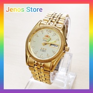 Jam Tangan 0RIENT Automatic Gold Watch Men Watch Jam Tangan Automatik Stainless Steel Band Watch Sec