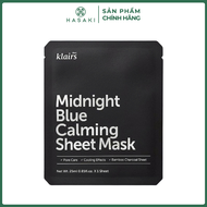 [QUÀ TẶNG KHÔNG BÁN] Klairs Midnight Blue Calming Sheet Mask Hasaki Sản Phẩm Chính Hãng