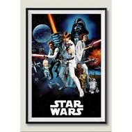โปสเตอร์หนัง Star Wars Vintage ( Star Wars 1977 A New hope Movie Poster )