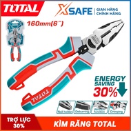 TOTAL THT Power Tooth Pliers210606S size 6"/160mm, CR-V steel material, saves 30% of effort