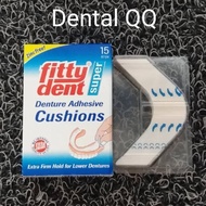 Fittydent cushion lem gigi palsu USA super denture adhesive