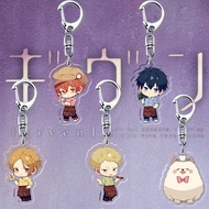 Given Hot BL Acrylic Anime Llavero Fun Keychain Relatex Products Girls Gift
