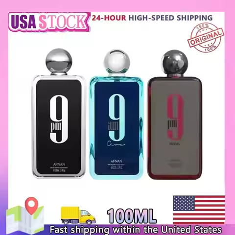 100ML 3.4FL.OZ 9PM Men's Perfume, Long Lasting Gourmet Oriental Notes Cologne, Eau de Parfum, Ferono