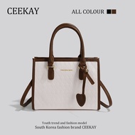 Ceekay Lady Mom Bag Womens Bag 2023 New Fashion Fancy Generous Handheld Shoulder Crossbody Bag