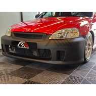 HONDA CIVIC EK99 EK N1 FRONT BUMPER AIRWALKER EK9 EJ 1999/ EJ 96-96 (MATERIAL : PP) SO4 SO3 S21