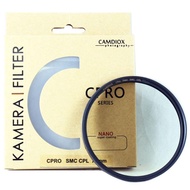 Camdiox CPRO SMC Nano CPL Filter 超薄slim偏光濾鏡 德國Schott玻璃 16層納米鍍膜 防水防油防刮40.5mm 49mm 52mm 55mm 58mm 62mm