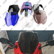 Motorcycle Windshield Windscreen For Hyosung GT125 GT250R & For ATK GT650R & For UM V2S-250R V2S-650