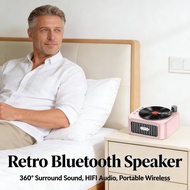 Portable HIFI 360° Surround Speaker Bluetooth Retro Wireless Bluetooth Speaker