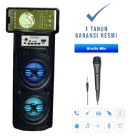SPEAKER BLUETOOTH +MIC KARAOKE XTM 666 WIRELESS BLUETOOT BASS PLUS MIC