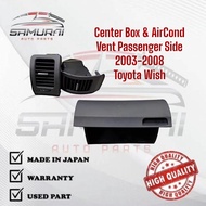 Toyota Wish Center Box & AirCond Vent Passenger Side 2003-2008