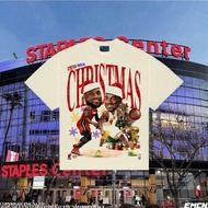 Men's T-Shirt EMCN Tee 2010 Christmas Game Kobe Lakers vs Lebron Heat S-5XL