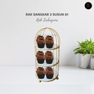 Yen 3-Tier Cage Rack A1 Multipurpose Rack