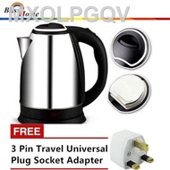 【new】✶✴✺Stainless Steel Electric Automatic Cut Off Jug Kettle 2L