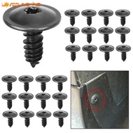 [Top Selection] Torx Screws For VW Audi Car Screws Splash Guard Wheel Arch Self Tapping Clip Nylon Rivet Engine Cover Undertray Mudguard Snap Auto Accessories