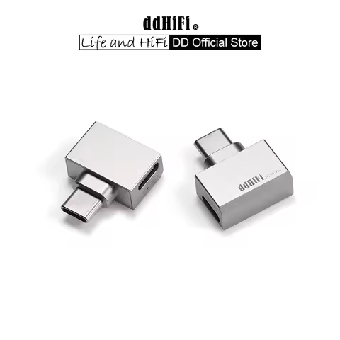 DD ddHiFi TC28CPro USB-C to USB-C OTG and Power Adapter for Android Phone, iPad, PC, iPhone 15 Serie