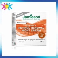 Jamieson - 維他命 A-視黃醇保濕晚霜 120 毫升 [平行進口] 此日期前最佳:2026年09月30日