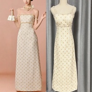 晚宴 禮服 enchanted dress ball gown muslimah French Light Wedding Dress High-End Light Luxury Niche Slin