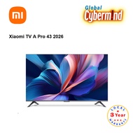 Xiaomi TV A Pro 43 2026 - 3 years local warranty (Brought to you by Global Cybermind)