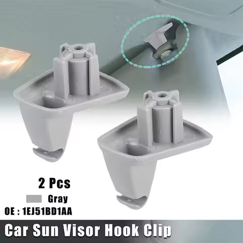 For Chrysler 300 Fixing Pegs Car Visor Hook Clips 2pcs Car Visor Hook Clip For Chrysler 300 For Dodg
