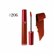 GIORGIO ARMANI - 阿瑪尼紅管絲絨啞亮唇釉 自然柔霧系列 #206 6.5ml 平行進口