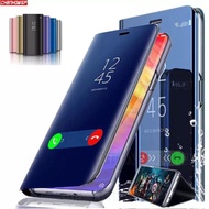 Oppo A52020/A92020 Clear View Standing Mirror Cover