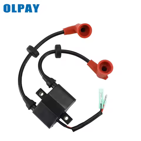 6B4-85530-00-00 Ignition Coil Assy for Yamaha Outboard Motor 2 Stroke 9.9HP 15HP 6B4-85530-01 6B4-85